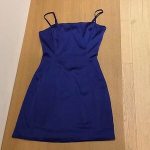 Elegant Blue Aritzia Mini Dress - Size 0 LIKE NEW